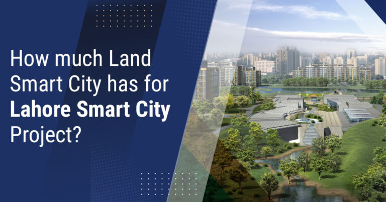 How much Land Smart City has for Lahore Smart City Project